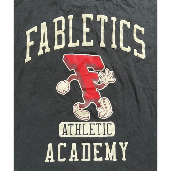 Fabletics The R&R Tee Fabletics Athletic Academy Black Men’s Size Medium - Picture 6 of 8